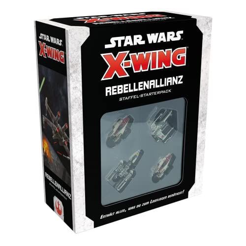Star Wars X-Wing 2. Edition - Rebellenallianz Staffel-Starterpack