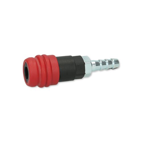 KS TOOLS Werkzeuge-Maschinen GmbH Raccord de sécurité à air comprimé à 2 étages avec embout de tuyau, 11 mm (999.9097)