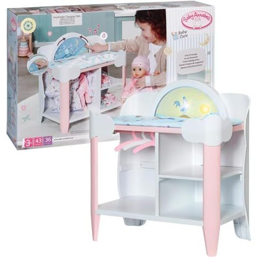 Baby Annabell Dag & Nacht Commode Table À Langer Pour Poupée
