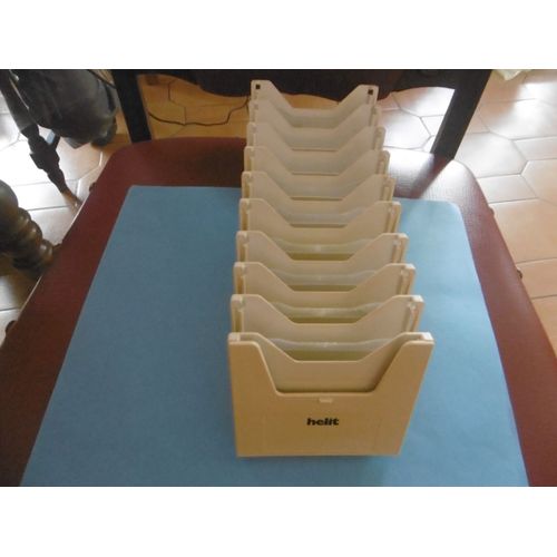 Boite De Classement Pour 10 Disquettes 3 1/2"Beige Helit 25600