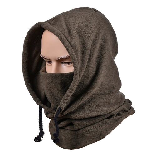 Masque Intégral Unisexe,Cagoule Polaire,Bonnet De Sport D'hiver Chaud,Cache-Cou,Cyclisme,Ski,Cyclisme,Sourire - Type Coffee #B