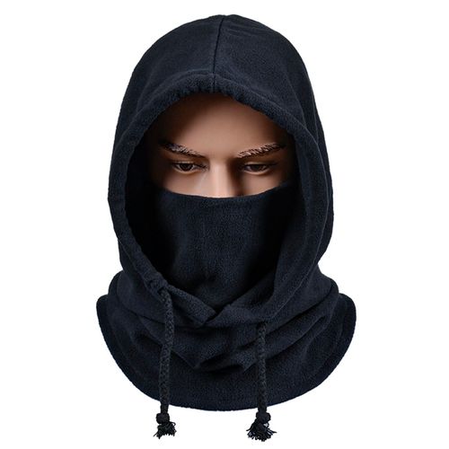 Masque Intégral Unisexe,Cagoule Polaire,Bonnet De Sport D'hiver Chaud,Cache-Cou,Cyclisme,Ski,Cyclisme,Sourire - Type Black #C