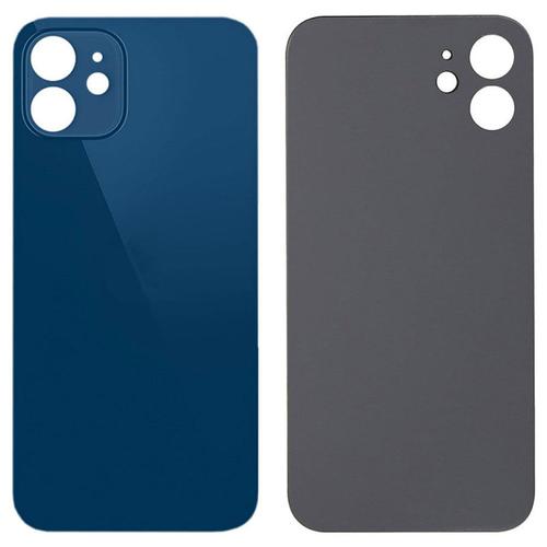 Vitre Arrière Iphone 12 En Verre Coloris Bleu