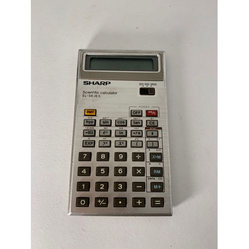 Calculatrice vintage - Sharp  EL 5806 S - Scientific Calculator