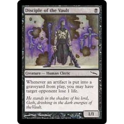 Disciple Of The Vault Magic Mtg Mirrodin