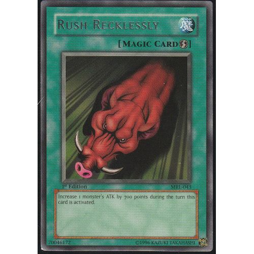 Carte Yu-Gi-Oh - Rush Recklessly - Mrl-043 - Magicruler - Rare - Version Anglaise
