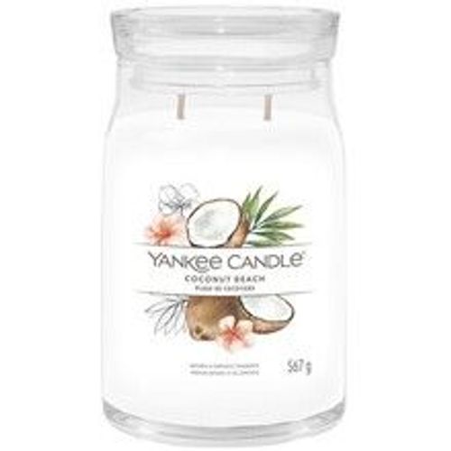 Yankee Candle - Coconut Beach Signature Candle ( kokosová plá? ) - Vonná sví¿ka 567.0g