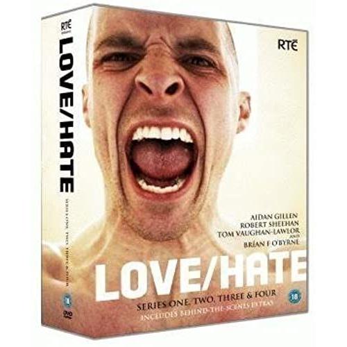 Love / Hate Series 1,2,3 & 4 Dvd Box Set- (7 Disc) Released 11th Nov 2013 By Robert Sheehan, Tom Vaughan - Lawlor , Brian F O'byrne Aidan Gillen