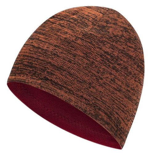 Bonnet De Ski Tricoté Double Face Pour Hommes Et Femmes,Pull Chaud,Épais,Portable,Mode Extérieure,Tendance,Automne,Hiver, - Type Orange