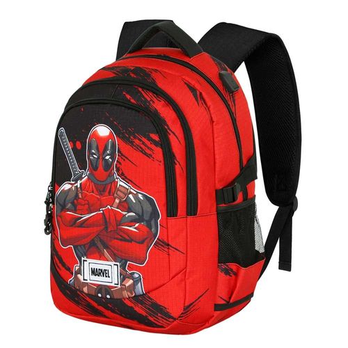 Sac à dos Running PLUS - Marvel Deadpool Bad - Rouge - Taille Unique
