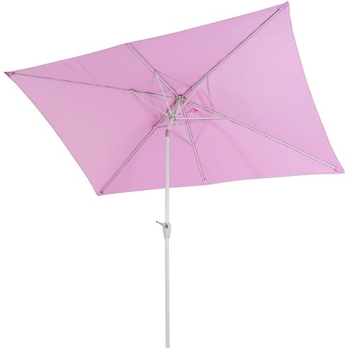 Parasol De Jardin 2x3m Rectangulaire Inclinable Polyester/Aluminium 4,5kg Lilas 04_0003894