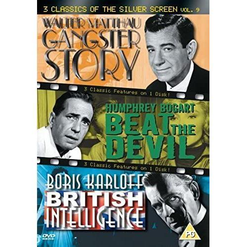 3 Classics Of The Silver Screen: Vol. 9 - Gangster Story (1959) / Beat The Devil (1953) / British Intelligence (1940) [Dvd]