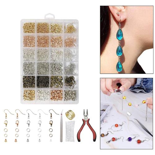 Kit de Fournitures pour la Fabrication de Boucles D'Oreilles avec