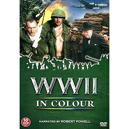 World War Ii In Colour Narrated By Robert Powell 10 Dvd Set Complete Series