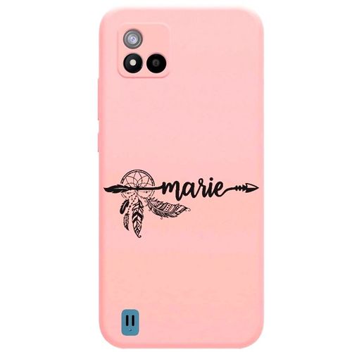 Coque Rose Realme C11 2021 Avec Votre Prénom 6 Dreamcatcher