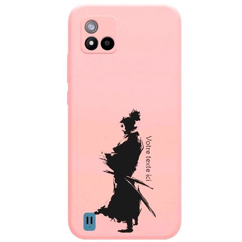 Coque Rose Realme C11 2021 Samourai Personnalisee