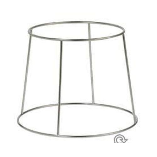 Fackelmann 39054 Support Pour Plateau De Fruits De Mer, Plat De Service Pour Plateau De Fruits De Mer, Acier Inoxydable, 19 Cm