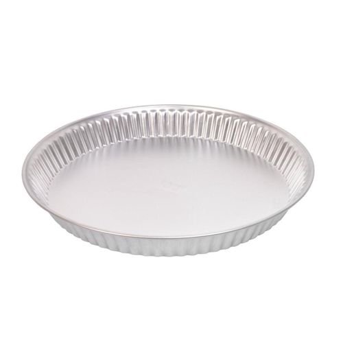 Dr. Oetker 2606 Moule À Tarte, Moule À Quiche, Moule Rond, Acier Étamé, 30x3,5cm