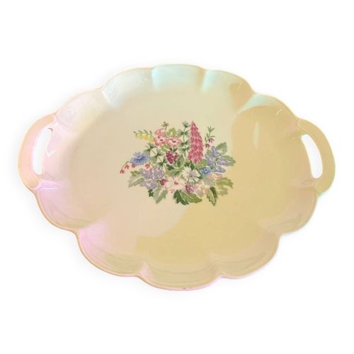 Plat De Service Haviland Limoges Multicolore