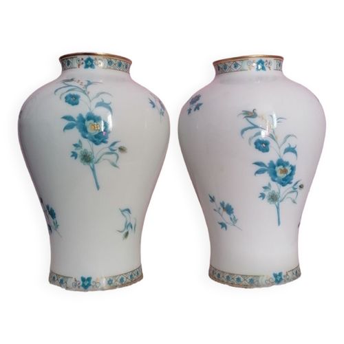 Vases haviland limoges blanc