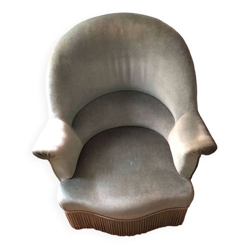 Fauteuil Crapaud Bleu Bleu