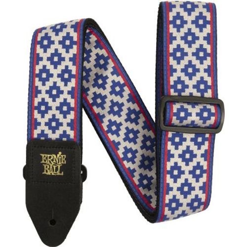 Ernie Ball 5336 - Sangle Jacquard Blue Crux