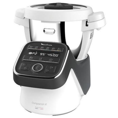 Moulinex Companion XL HF80C800 - Robot cuiseur - 4.5 litres - 1.6 kWatt - Gris ardoise