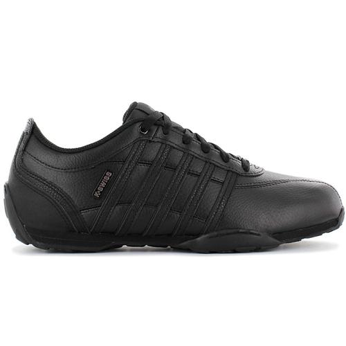 Kswiss Arvee 1.5 Hommes Cuir Baskets Sneakers Chaussures Noir 02453044m