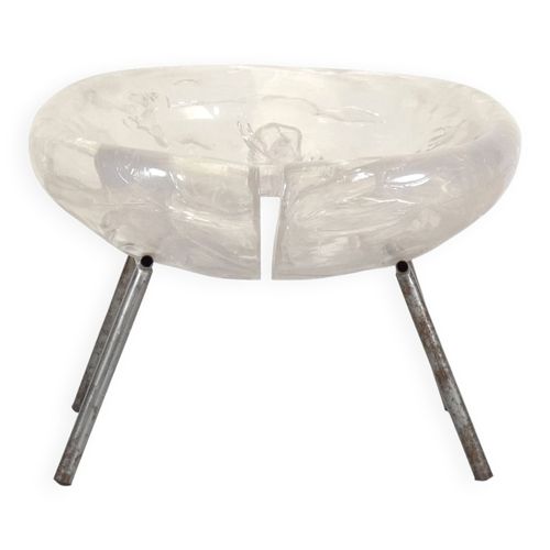 Chaise Human Being De Sturm Und Plastic Transparent
