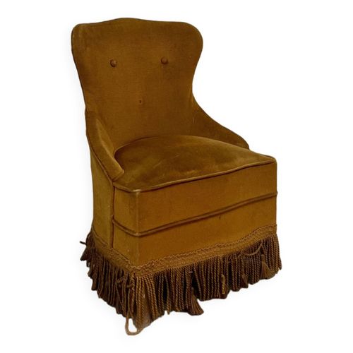 Fauteuil Crapaud Jaune