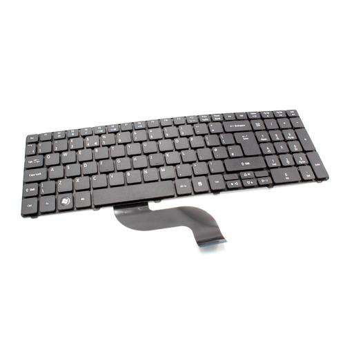 vhbw Clavier notebook QWERTY compatible avec Acer Aspire 8940G Notebook - noir, avec bloc numérique