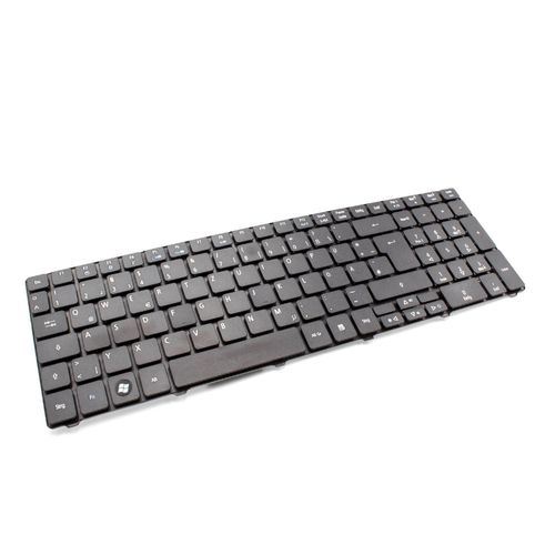 vhbw Clavier notebook QWERTZ compatible avec Acer Aspire 8940G Notebook - noir, avec bloc numérique