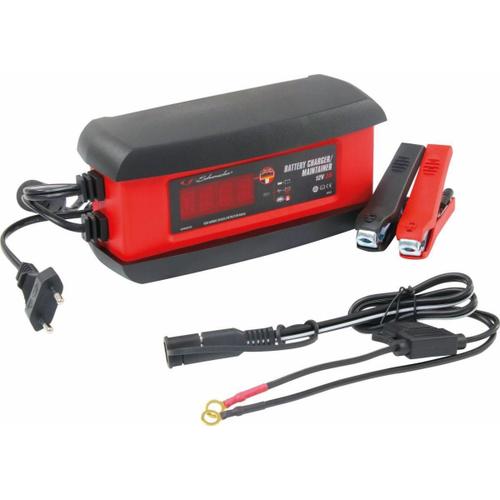 CHARGEUR, MAINTENEUR DE BATTERIE AUTOMATIQUE 3A 12V POUR AUTO, MOTO