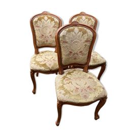 3 Chaises Beige