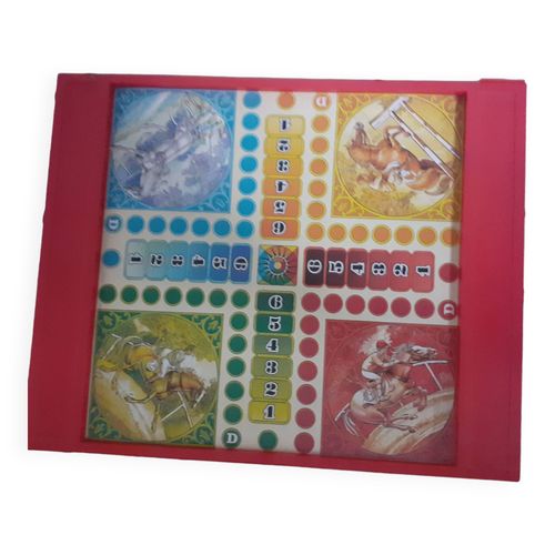 2 Jeux Des Annes 70 Jeu De Lapos Oie Jeu Des Petits Chevaux Multicolore