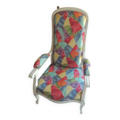 Fauteuil Type Voltaire Multicolore