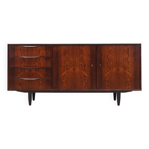 Commode En Palissandre Design Danois Annes 1960 Designer  Erling Torvits Marron