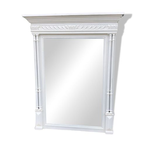 Miroir trumeau blanc