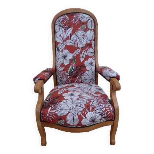 Fauteuil Voltaire De Style Louis Philippe En Bois De Qualit Le Dossier Et Lassise Est Ferme E Multicolore