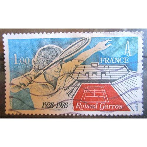 1978. F2012: Cinquantenaire De Roland Garros.