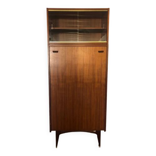 Lit Escamotable Vintage Scandinave Anne 6070 Marron