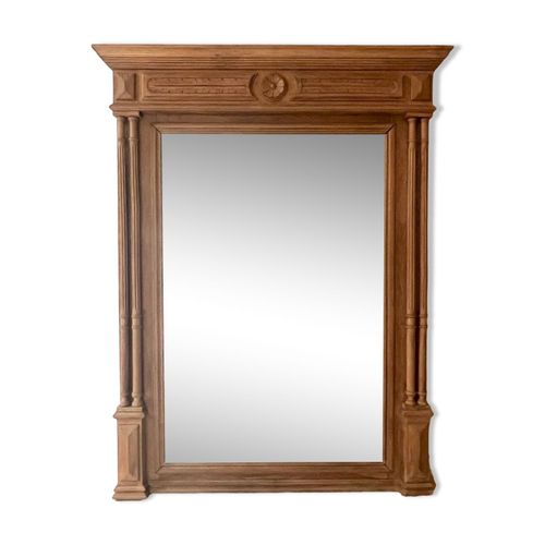 Miroir trumeau marron