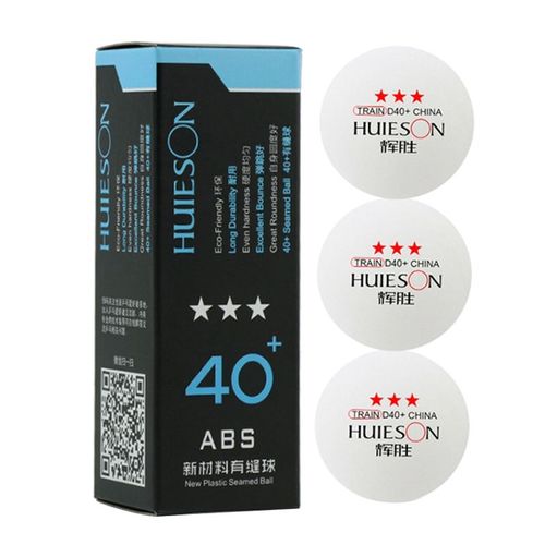 Balles De Tennis De Table 3 Étoiles 40mm 2.8g, Balle De Ping-Pong Blanche Orange, Balle D'entraînement Avancé Pour Amateur De Haute Qualité 3 Pièces