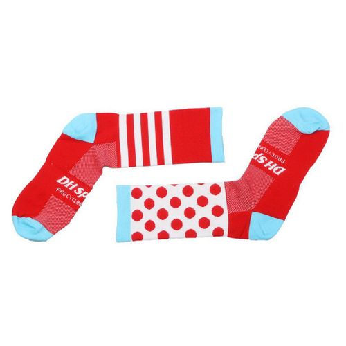 Chaussettes De Sport À Compression Longue, Pour Entraînement, Cyclisme, Course À Pied, Basket-Ball, Tube D'absorption De La Sueur