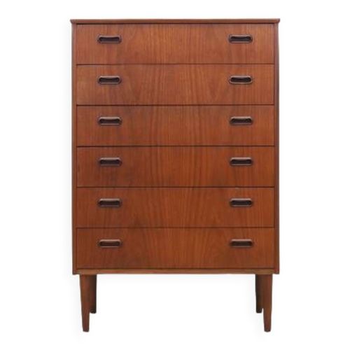 Commode En Teck Design Danois Annes 60 Fabrique Au Danemark Orange