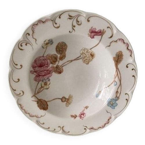 Assiette Creuse Haviland Limoges Blanc