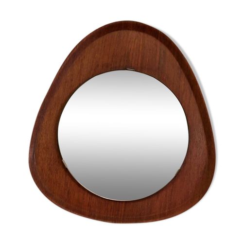 Miroir scandinave sweden marron