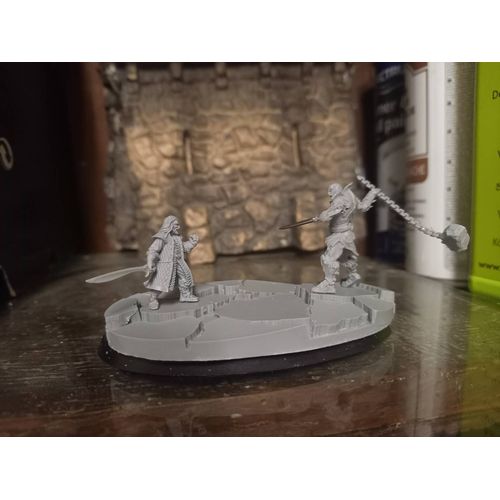 Thorin Et Azog Diorama Seigneur Des Anneaux Middle Earth Le Hobbit Warhammer