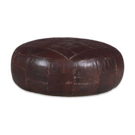 Pouf Rond En Patchwork Des Annes 1970 Par De Sede Suisse Marron