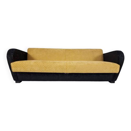 Art Deco Sofa Model H363 By Jindich Halabala 1930s Jaune